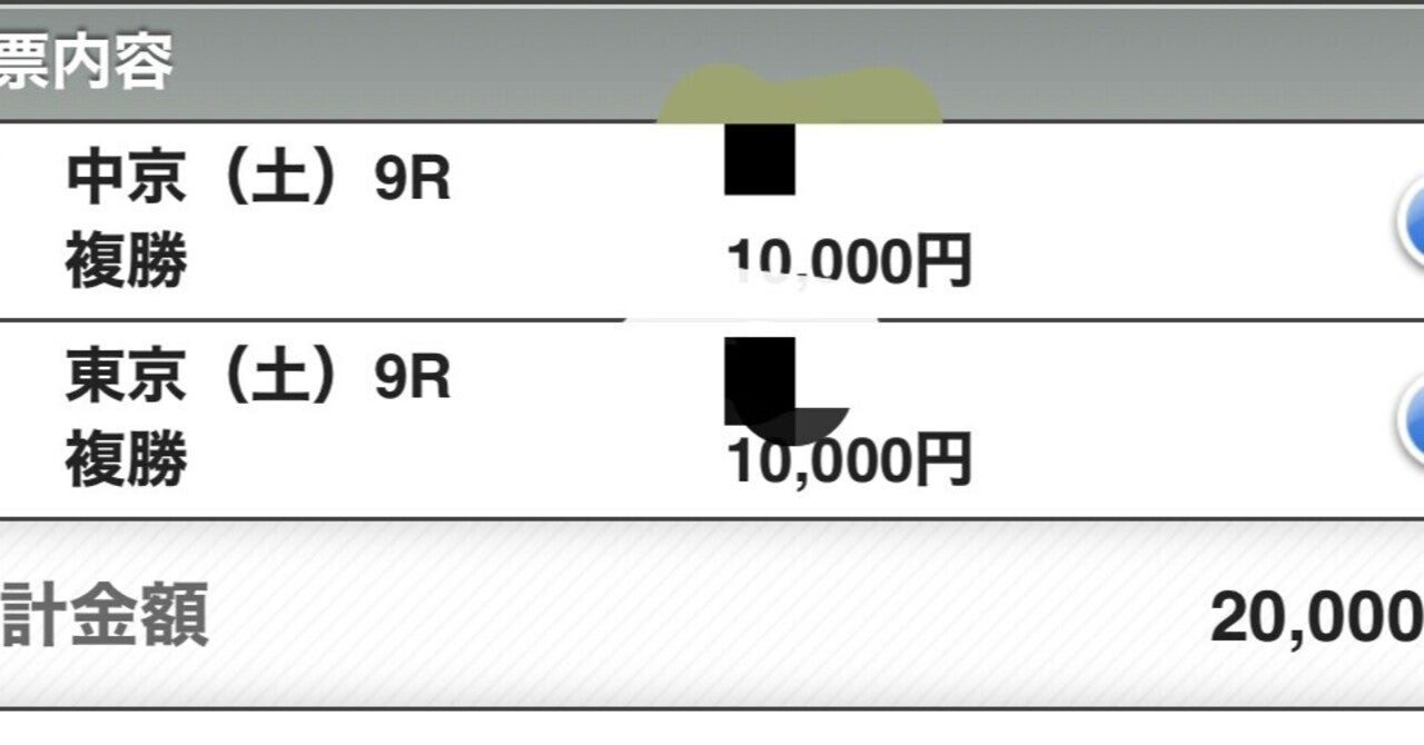 2/6 中京9R/東京9R BB推奨穴馬