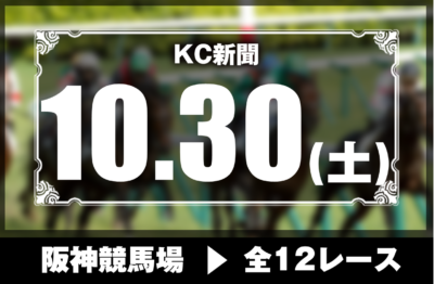 10/30(土)阪神競馬『KC新聞』全12レース